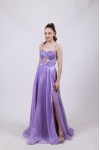 ALEYA LONG DRESS LIGHT PURPLE BE60