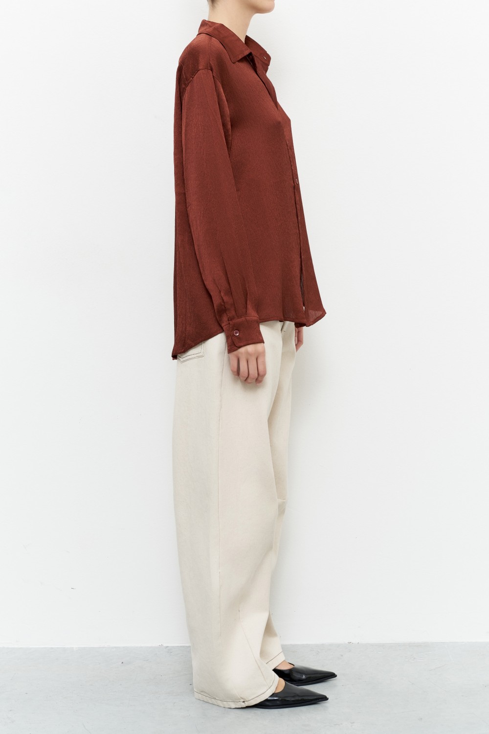 LUMINA SHIRT RUGGINE LC240264