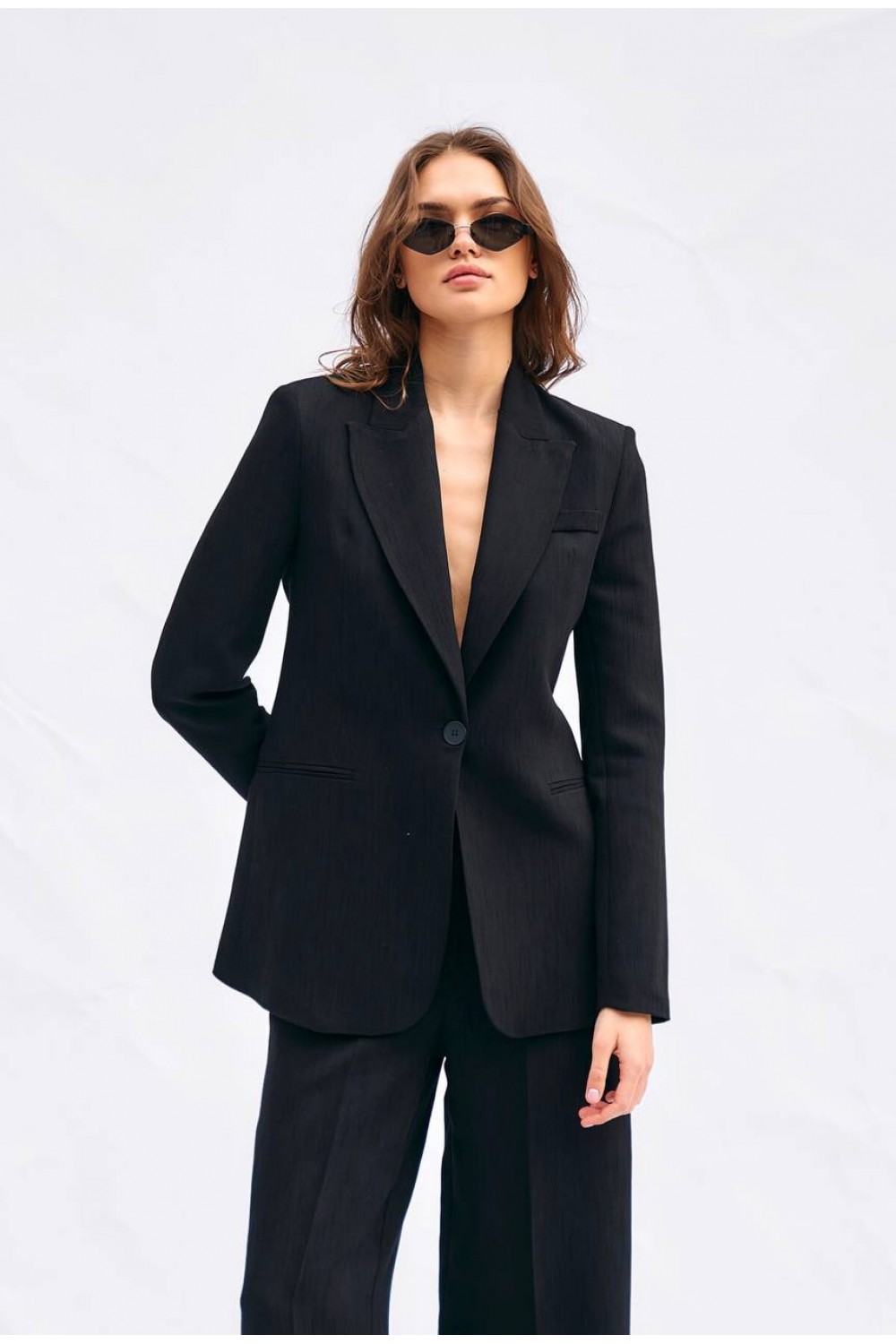 SUN&BERRIES SET BLAZER-PANT BLACK BE71