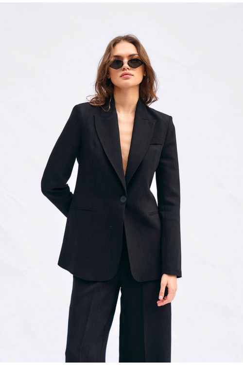 SUN&BERRIES SET BLAZER-PANT BLACK BE71