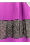 D&K FRANGOULIS LONG DRESS PURPLE BE88