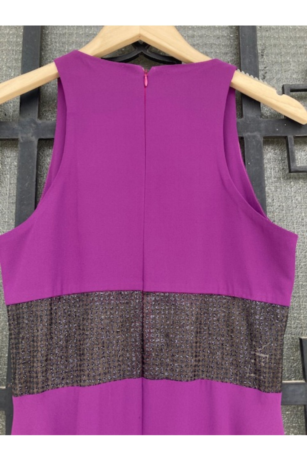 D&K FRANGOULIS LONG DRESS PURPLE BE88