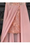 VLASSI HOLEVA LONG DRESS SALMON BE85