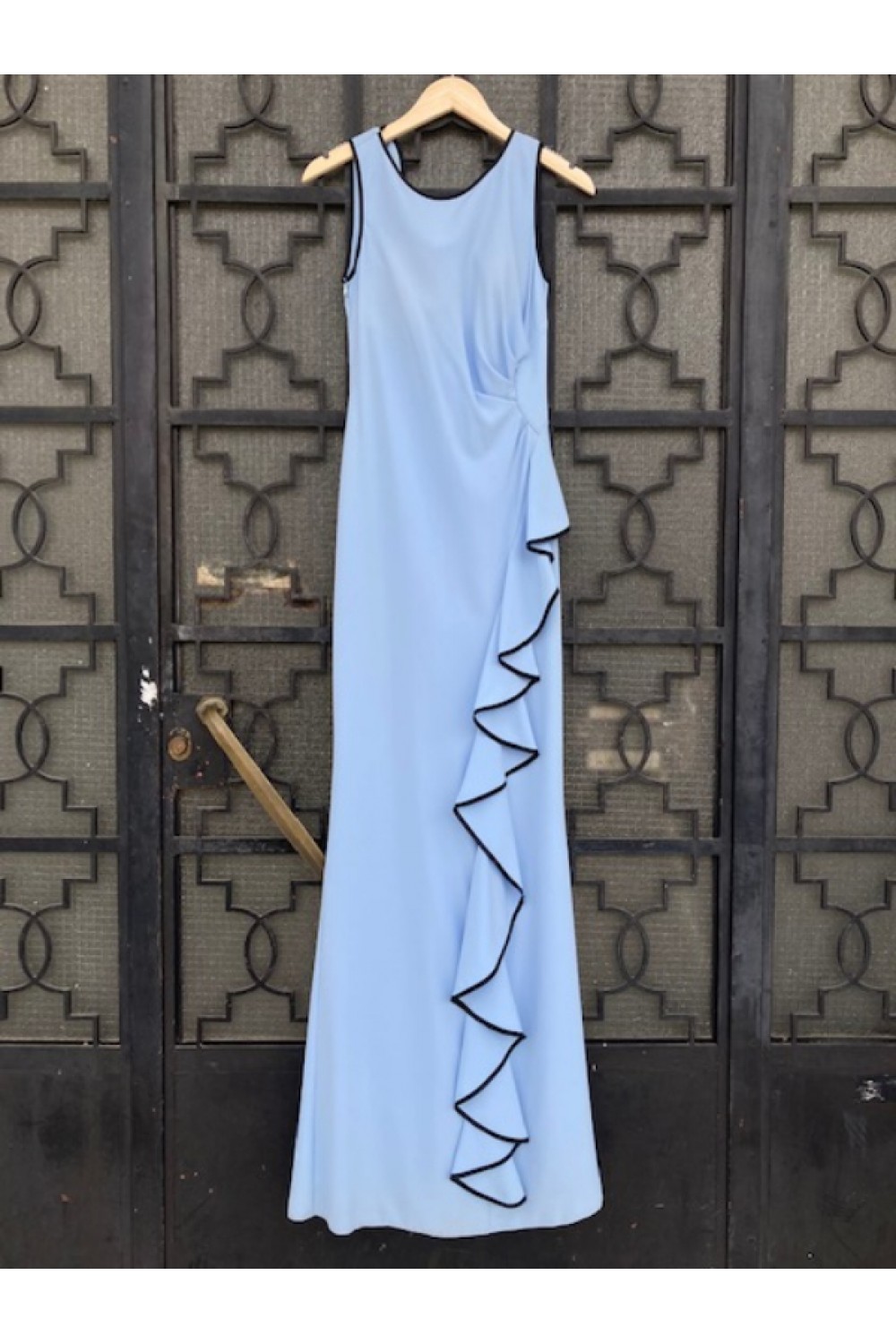 TASSOS MITROPOULOS LONG DRESS CIEL BE90