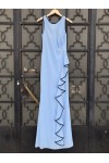 TASSOS MITROPOULOS LONG DRESS CIEL BE90