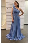ALEYA LONG DRESS SAPPHIRE BLUE BE135