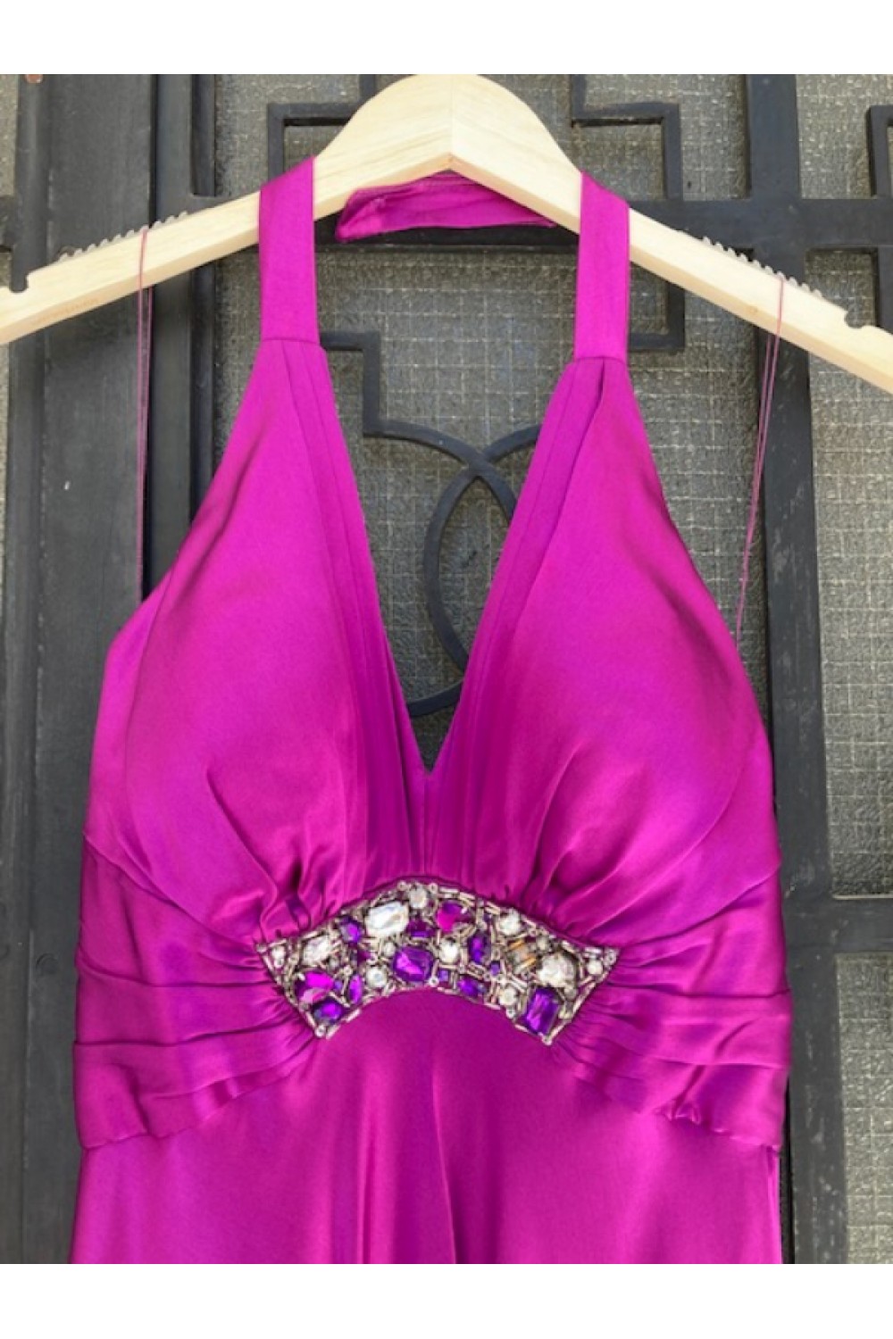 MAESTRI GROUP LONG DRESS PURPLE BE175