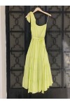SUN&BERRIES LONG DRESS LIME S8031-2