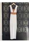 ACCESS LONG DRESS WHITE 17-3175-439