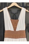 ACCESS LONG DRESS WHITE 17-3175-439