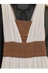 ACCESS LONG DRESS WHITE 17-3175-439