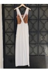ACCESS LONG DRESS WHITE 17-3175-439