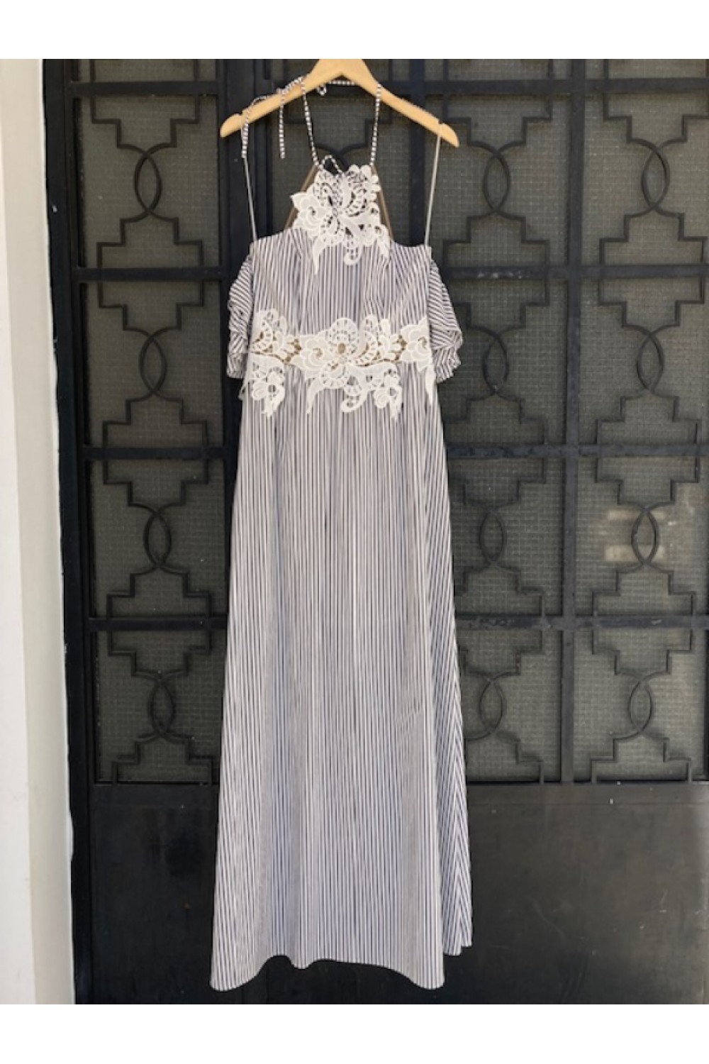 ACCESS LONG DRESS WHITE 17-3162-802
