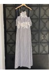 ACCESS LONG DRESS WHITE 17-3162-802