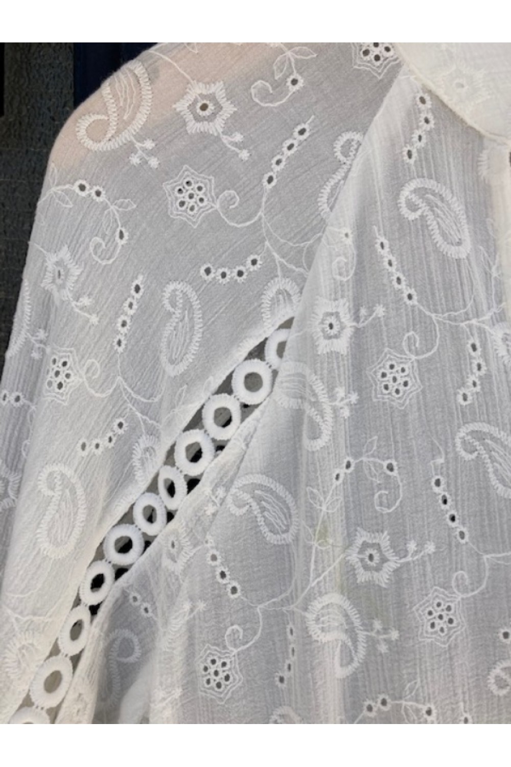SUN&BERRIES DRESS WHITE 7778