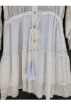SUN&BERRIES DRESS WHITE 7778