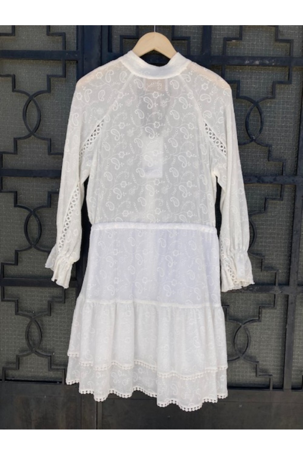 SUN&BERRIES DRESS WHITE 7778
