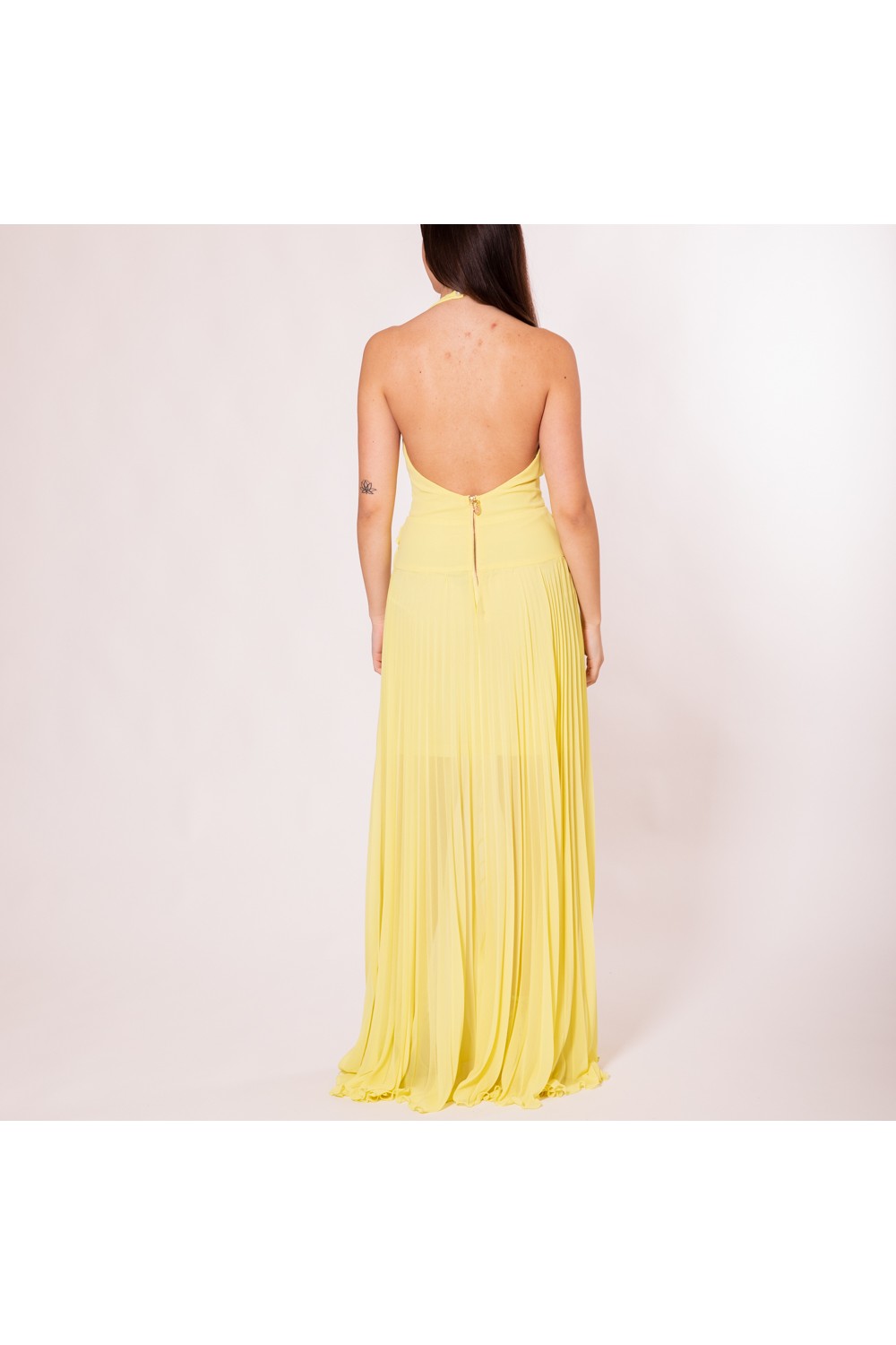 TASSOS MITROPOULOS MAXI DRESS YELLOW ΤΜ14373