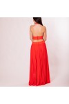 TASSOS MITROPOULOS OPEN BACK DRESS TM17357