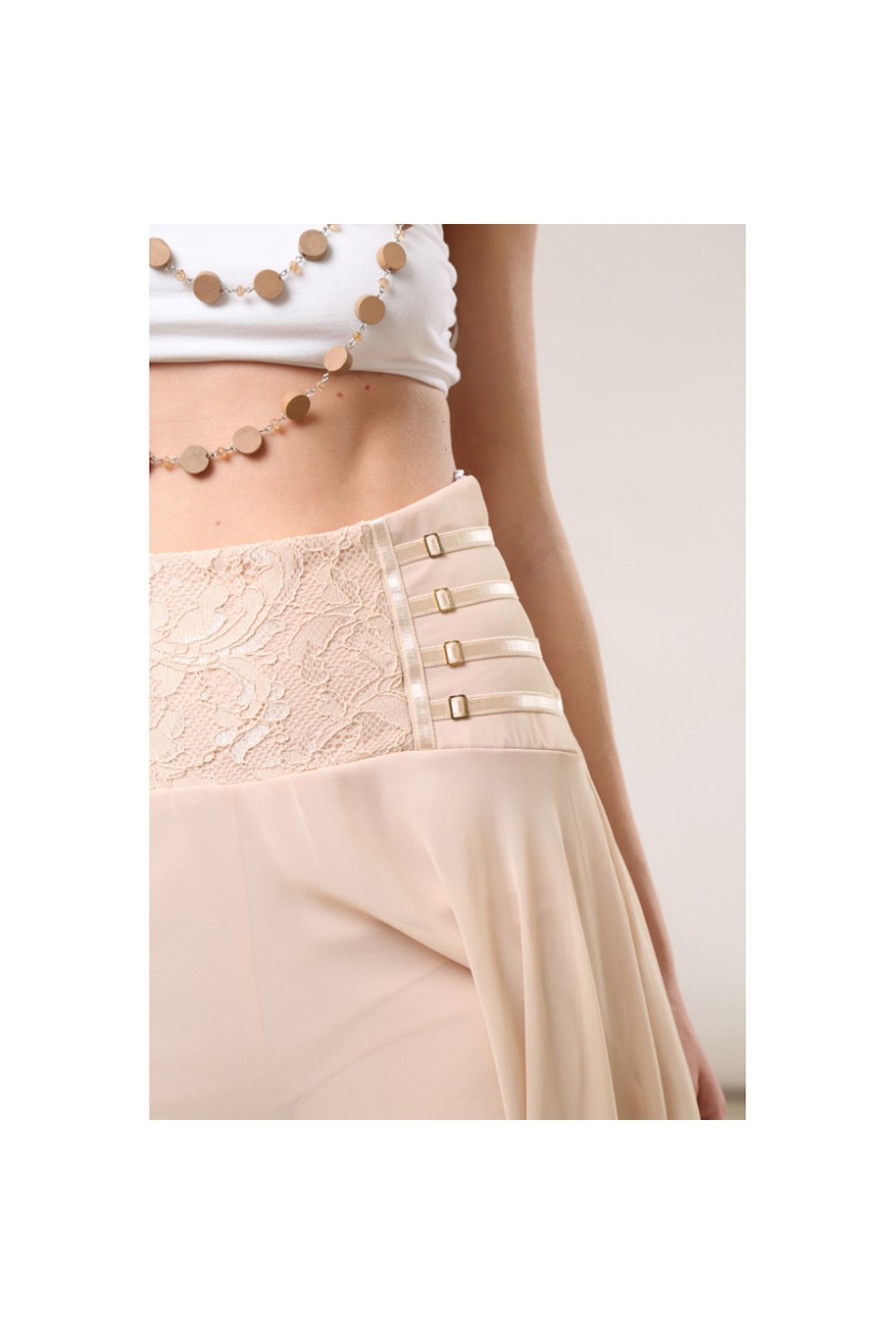 TASSOS MITROPOULOS ΦΟΥΣΤΑ MAXI ΜΟΥΣΕΛΙΝΑ ΜΕ ΛΕΠΤΟΜΕΡΕΙΕΣ ΜΠΕΖ TM15223