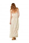 TASSOS MITROPOULOS MAXI LUREX LACE DRESS TM17363