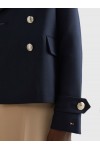 TOMMY HILFIGER DOUBLE BREASTED PEACOAT DESERT SKY WW0WW35074-DW5