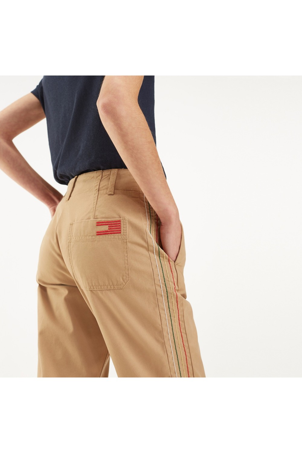 TOMMY HILFIGER ALEEZA ICON CHINO PANTS BEIGE WW0WW24619-251