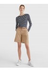 TOMMY HILFIGER COTTON TENCEL CHINO SHORT BEIGE WW0WW30482-AEG
