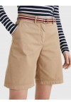 TOMMY HILFIGER COTTON TENCEL CHINO SHORT BEIGE WW0WW30482-AEG