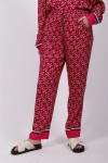 TOMMY HILFIGER GEOMETRIC PRINT RELAXED FIT SET PINK WW0WW34607-0J0