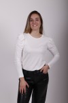 TWENTY-29 PUFF SLEEVED BLOUSE WHITE 21085887748