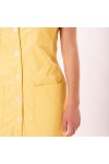 TWENTY-29 ECO LEATHER DRESS YELLOW 21081917455