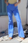 TWENTY-29 FLARE PANTS BLUE 8335