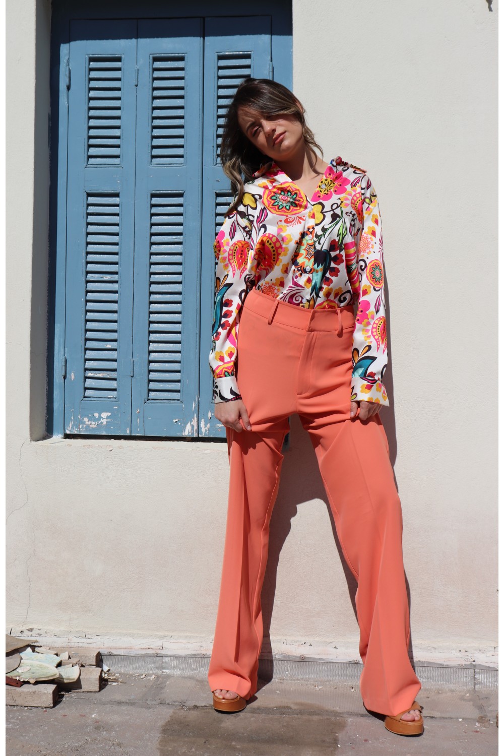 TWENTY-29 PANTS PEACH 8337