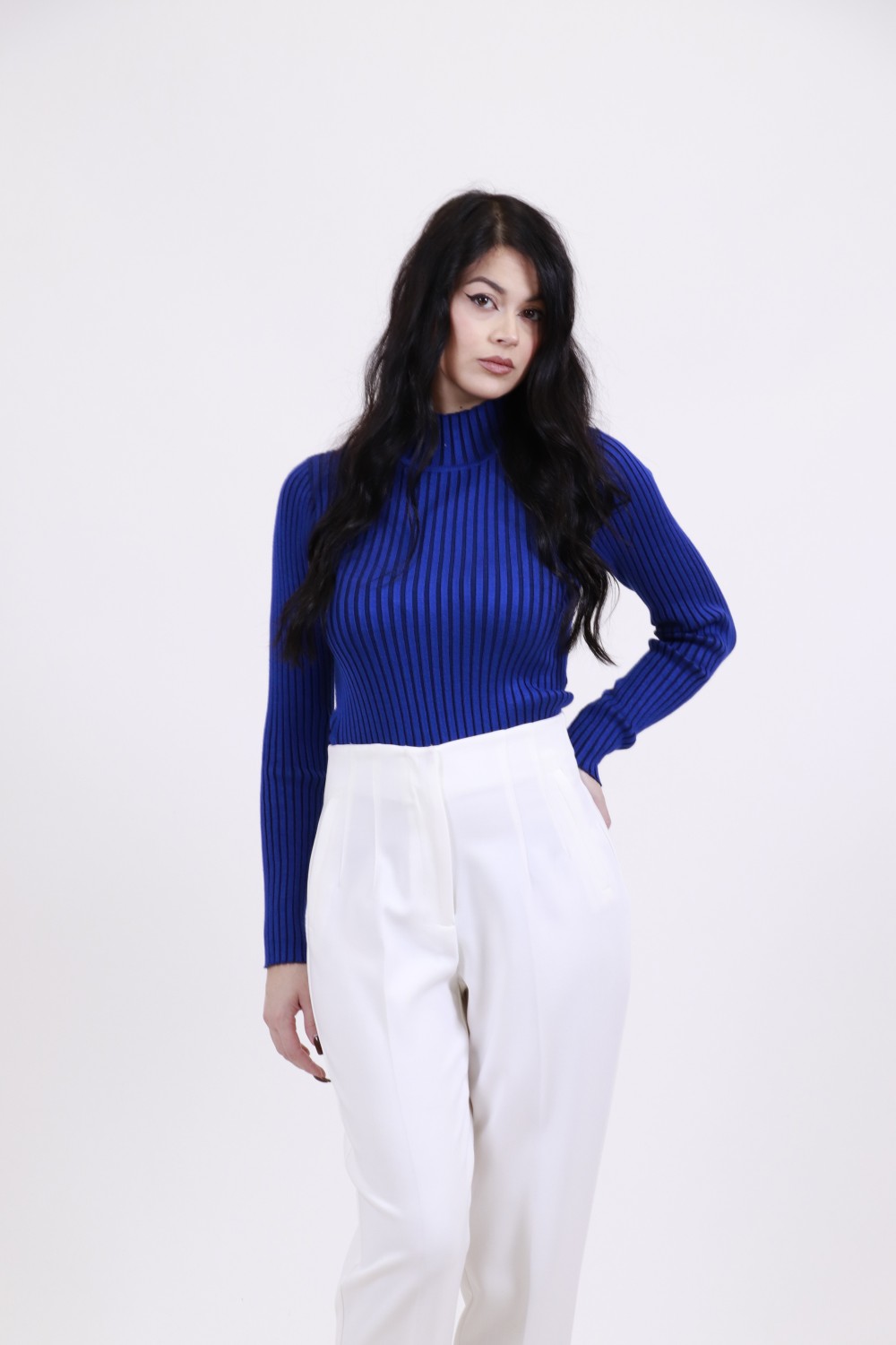 TWENTY-29 HIGHWAIST PANTS WHITE 8126