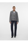 VERO MODA VINCEMIA SHORT JACKET MEDIUM GREY MELANGE 10300488