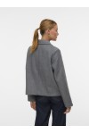 VERO MODA VINCEMIA SHORT JACKET MEDIUM GREY MELANGE 10300488