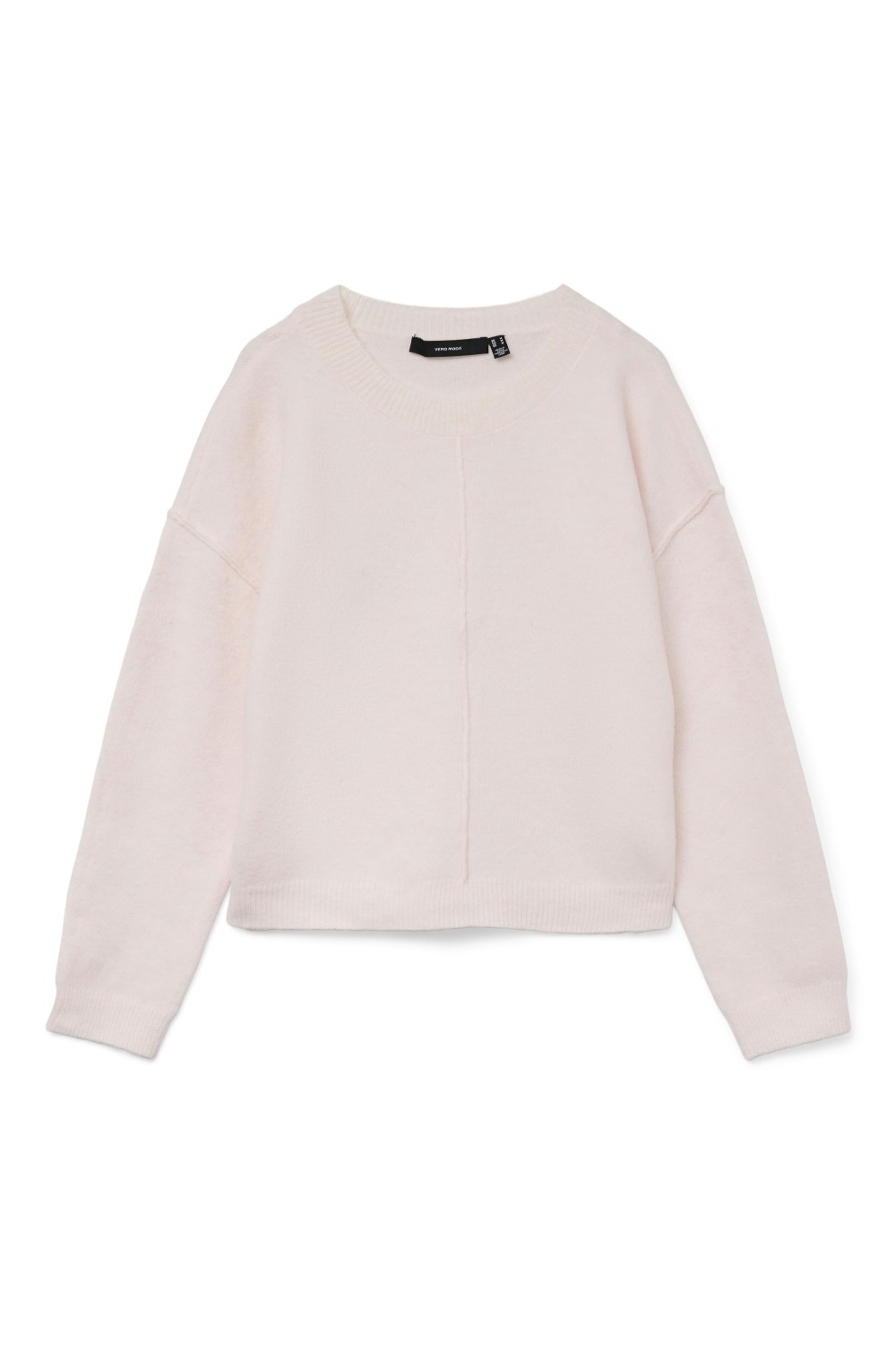VERO MODA BESTI LS O-NECK PULLOVER PINK DOGWOOD 10331558