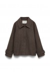 VERO MODA AW SABINE LS SHORT JACKET COFFEE BEAN 10330560