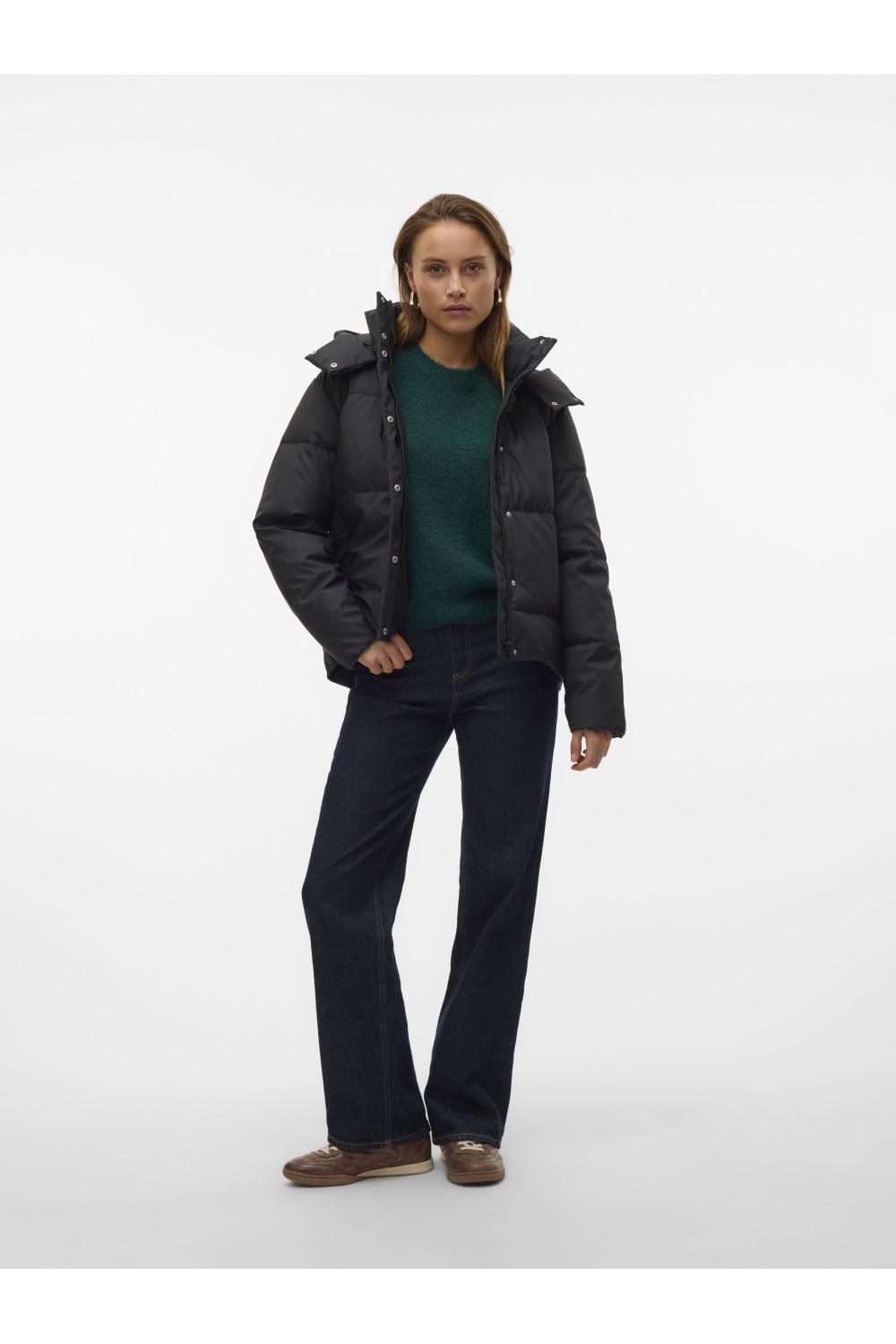 VERO MODA GRETAKYLIE SHORT COATED JACKET NOOS BLACK 10311315