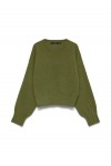 VERO MODA KACY LS O-NECK PULLOVER SPHAGNUM 10350237