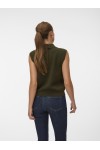 VERO MODA BRISA SL POLO VE FOREST NIGHT 10350234