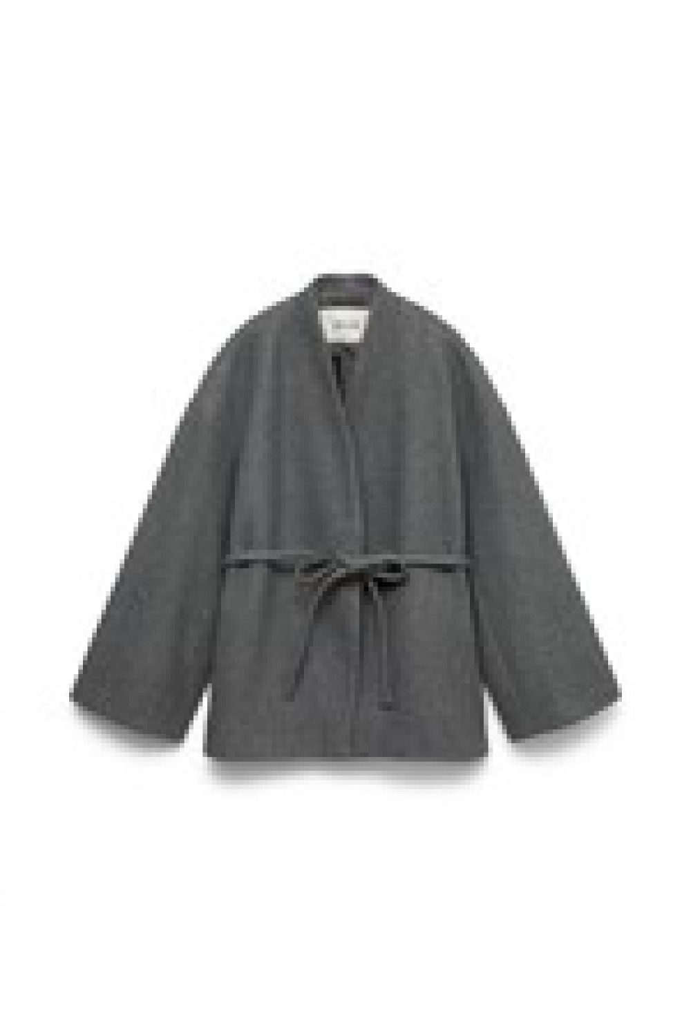 VERO MODA AW SIJINA LS V-NECK SHORT JACKET DARK GREY MELANGE 10346138