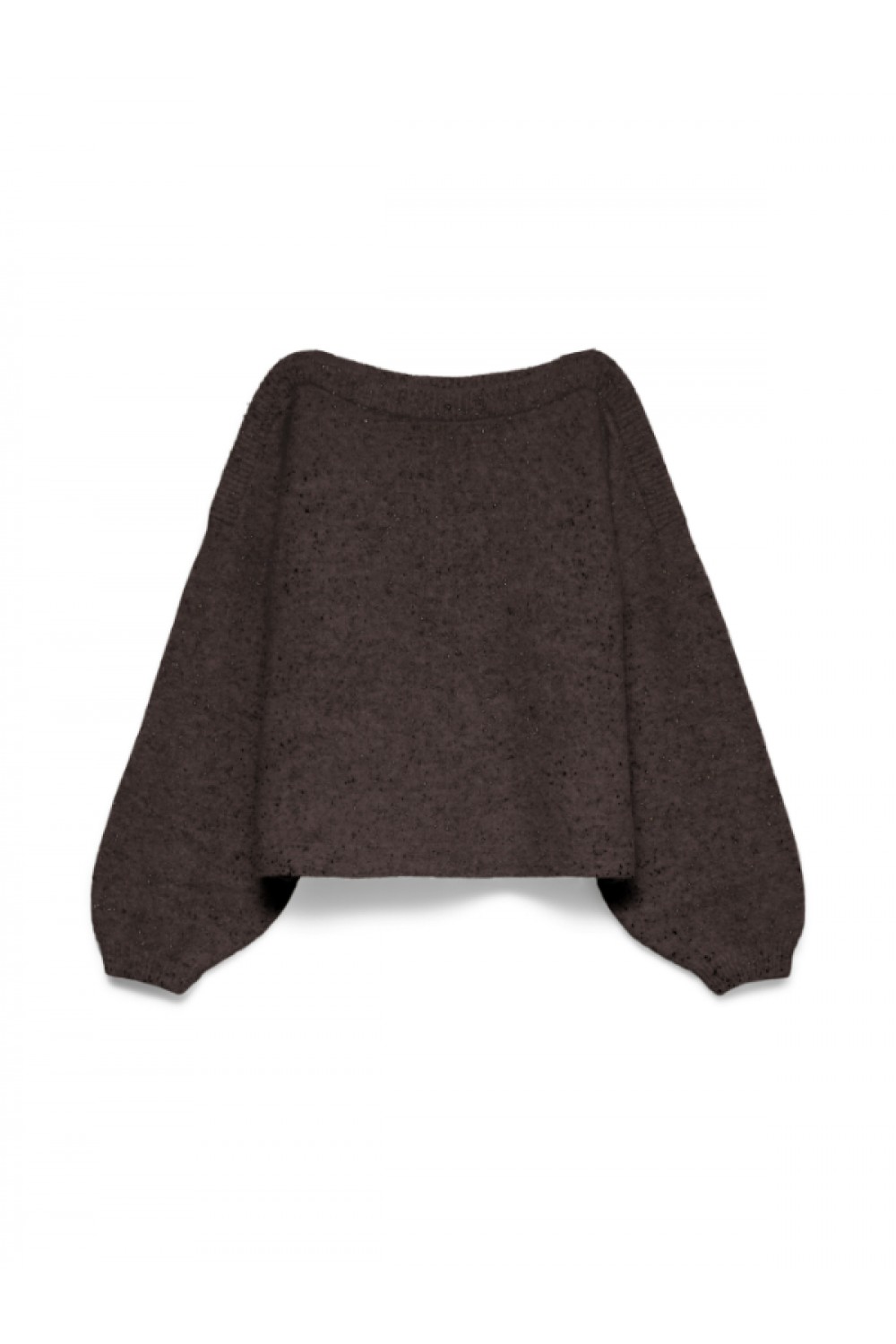 VERO MODA ETTA LS BOATNECK PULLOVER CHOCOLATE TORTE 10350344