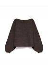VERO MODA ETTA LS BOATNECK PULLOVER CHOCOLATE TORTE 10350344