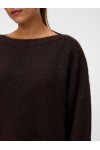 VERO MODA ETTA LS BOATNECK PULLOVER CHOCOLATE TORTE 10350344