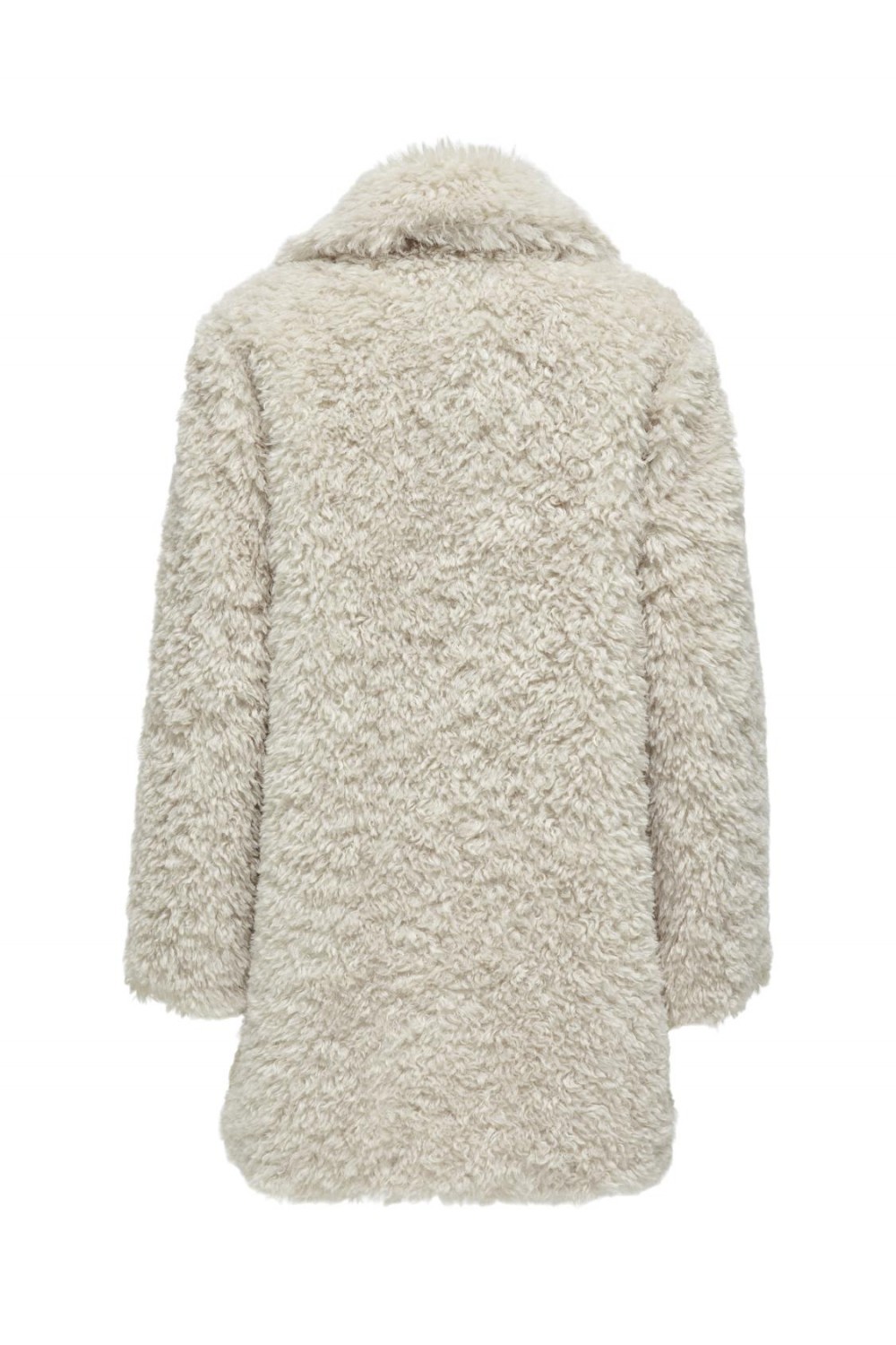ONLY VIKI FAUX FUR DUFFLE COAT OTW PUMICE STONE 15325921