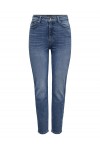 ONLY EMILY HW STRAIGHT ANK DNM AZG611 DARK BLUE DENIM 15302428