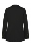 VERO MODA ELMA LS LOOSE GOLD BUTTON BLAZER BLACK 10316578