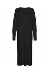 VERO MODA GOLD LS V-NECK 7/8 DRESS GA BLACK 10311413